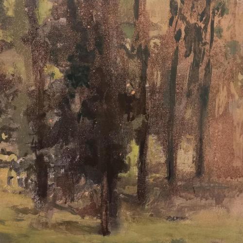 La gazza nasconde la moneta (Serie alberi)