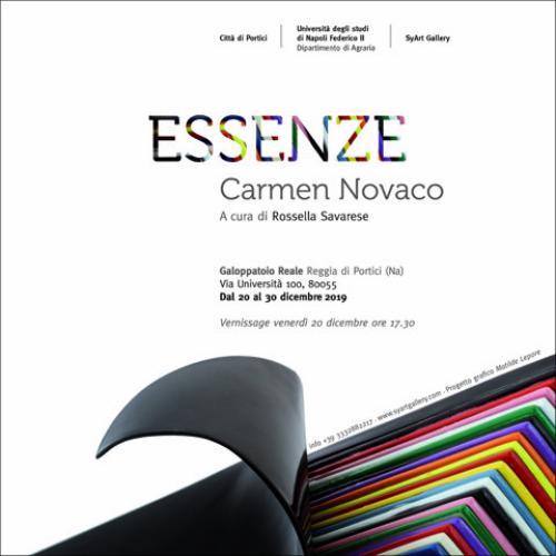 “Essenze” Carmen Novaco Solo Exhibition curated by Rossella Savarese